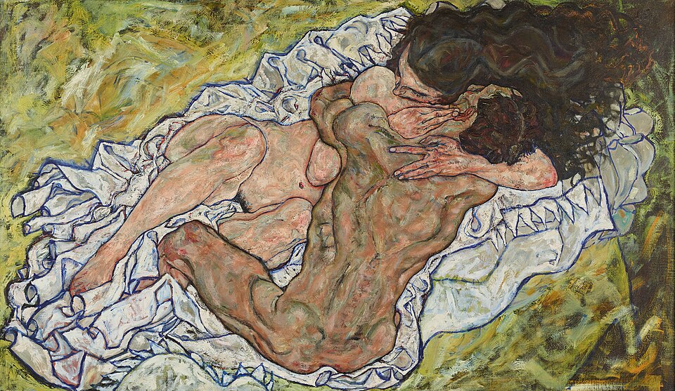 Egon Schiele, Embrace, 1917